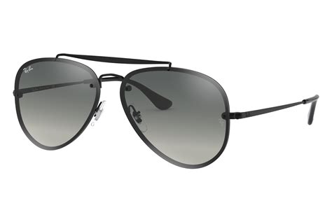 Blaze Aviator Sunglasses In Black And Grey Rb3584n Ray Ban® Us