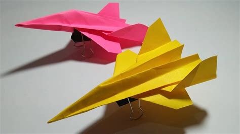 world  stylish paper airplane design  fly  paper airplane youtube