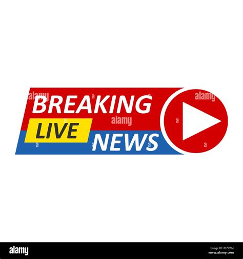 breaking news logo  res stock photography  images alamy