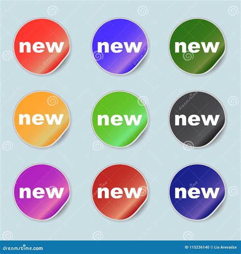 sign  set  isolated signs   color stock vector
