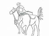 Coloring Pages Rider Horse Man Rodeo Bareback Pick Roping Color Adult Getcolorings Cowgirl Dancing Printable Knight Horses Printables Board Choose sketch template
