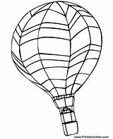 Coloring Pages Balloon Air Hot Printable Balloons Color Kids Print Colouring Outline Bestcoloringpagesforkids Sheets Horizontal Popular Printables Coloringhome sketch template
