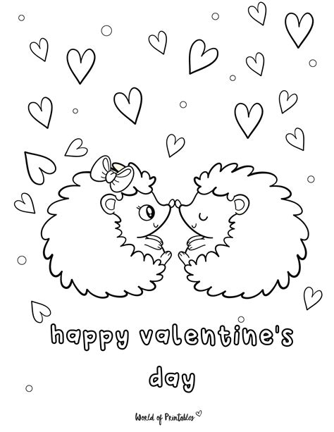 happy valentines day coloring pages  printable