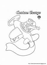 Curious Coloring Pages George Getdrawings sketch template