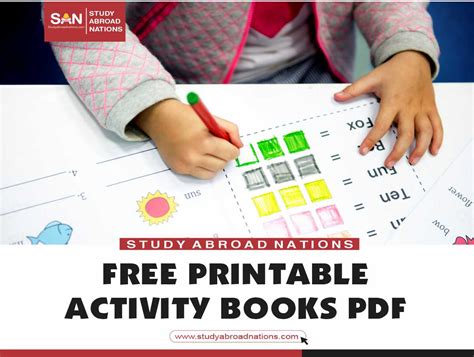 printable activity books