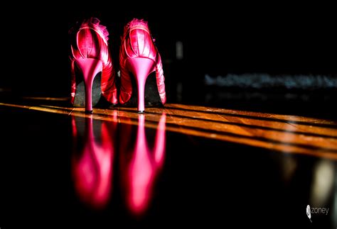 Wallpaper Night Red Shoes Pink Dancer Midnight