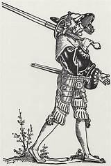 Zweihander Landsknecht Carry Greatsword Sword Medieval Draw Zweihänder Historical Back Manuscript History Do Swords Giant Woodcut Would Drawing European Martial sketch template