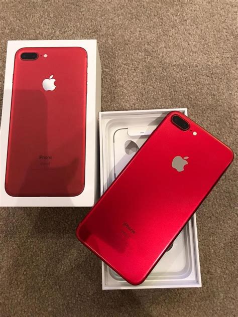 Apple Iphone 7 Plus 128gb Product Red In Livingston West Lothian