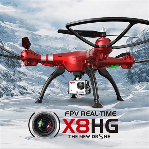 syma xhg rc quadcopter rc drones  mp hd camera barometer set height  headless mode