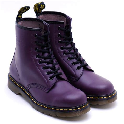 purple dr martens  purple stores purple blog