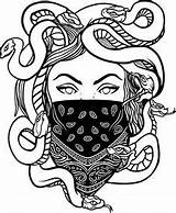 Medusa Chicano Oldies Mandalas Dibujo Medusas Inspiradores Creativos Corporal Gángsters Stencils Monograms Castles Crooks Vetor Vectorified Mejicano Tatuaggio Tatuaggi sketch template
