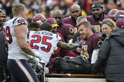 Redskins Qb Alex Smith Out For Season After Suffering