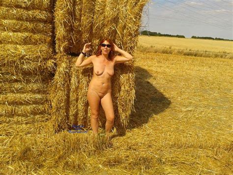 Naked Farm Girl Wearing Sunglasses August 2015 Voyeur
