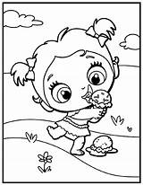 Coloring Pages Alive Baby Dolls Kids Printable Little Rocks Doll sketch template