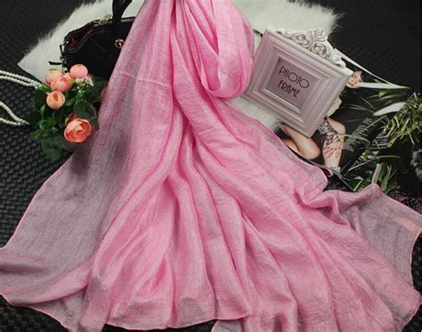 2019 High Quality Silk Women Hijabs Ladies Simple Solid Long Shawl Head