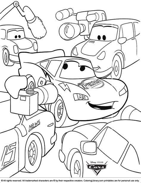 cars coloring sheet  coloring pages  boys cartoon coloring
