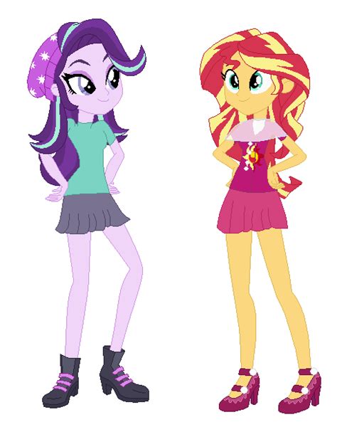 Starlight Glimmer And Sunset Shimmer My Version By