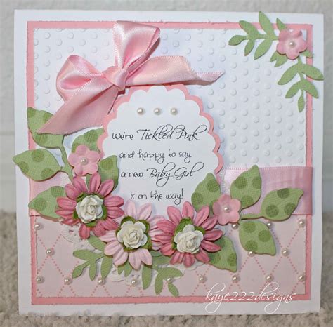 beauty baby girl card