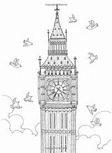 Europe Coloring London Amazon Landmarks Pages Drawing Charming Lee Sun Il Sketch Books Template Line Choose Board sketch template