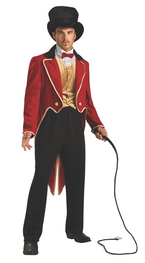 deluxe ringmaster adult costume costume holiday house