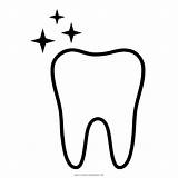 Dente Colorir Tooth Brilhante Zahn Zahne Ultracoloringpages sketch template