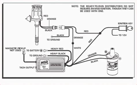 msd ignition  wiring diagram