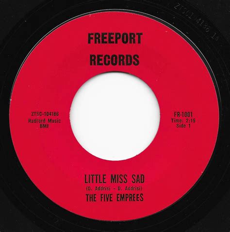 the five emprees little miss sad 1965 vinyl discogs