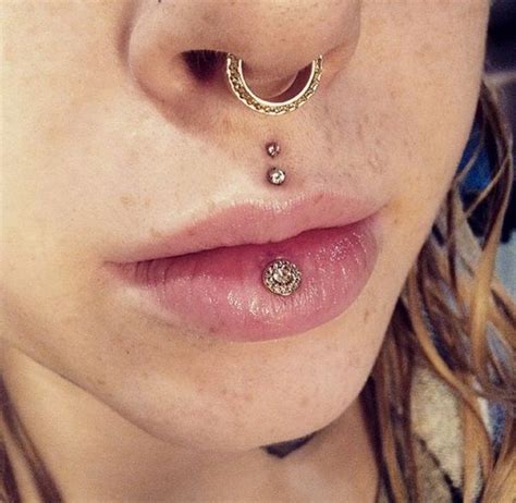 40 cool piercing ideas for girls cool piercings labret piercing