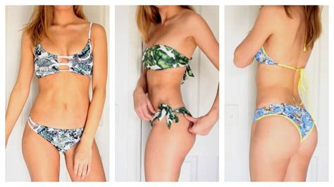 Dresslily Bikini Try On Haul Review Youtube