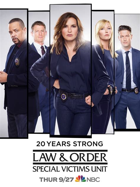 law  order svu season  poster  years strong law  order svu photo
