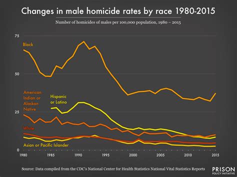stark racial disparities in murder rates persist even as overall murder rate declines prison