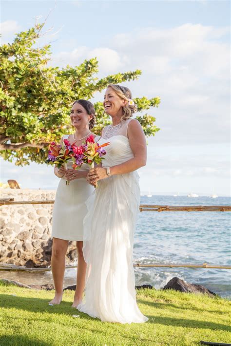 lesbian wedding dresses beach wedding samesex marriage lesbian
