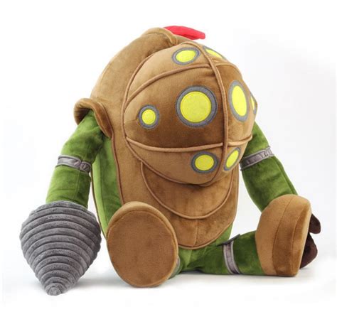 17 bioshock big daddy stuffed plush doll t