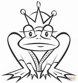 Principe Rana Broscuta Printul Ranocchio Príncipe Supercoloring Intr Transformat Colorat Frogs Princess Stampare Lamina Fermecat sketch template