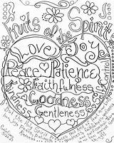 Spirit Fruit Galatians Holy Altman Binder Patience Getcolorings Ksbc Carolyn Faithfulness Peace Divyajanani Mandalas Neocoloring Wickedbabesblog Coll sketch template