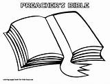 Pages Book Coloring Colouring Open Library Clipart Blank Bible sketch template