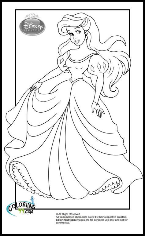 disney princess ariel coloring pagesjpg  pixels pinterest