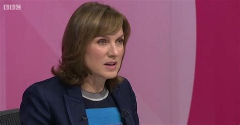 the moment bbc question time s fiona bruce showed how far she ll go to