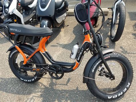 bintelli fusion fat tire electric bicycle electric bicycle  forest lake mn orange