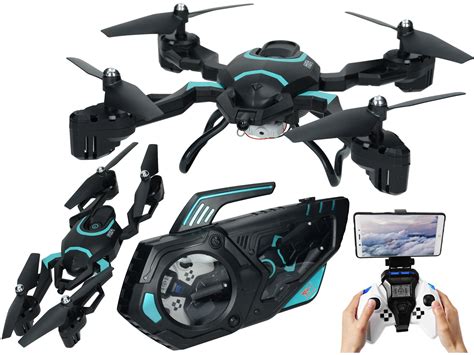 dron quadrocopter  kamera  wifi  czarny zanzaro