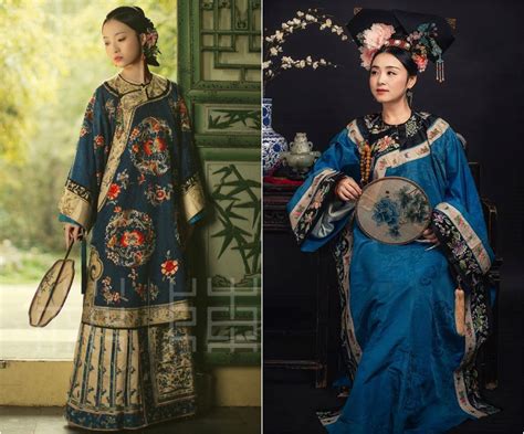 china qing dynasty womens clothes traditional chinese  fashioned dress  lady performing