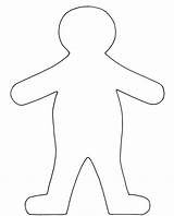 Outline Person Clipart Body Human Coloring Template Fat Pages Transparent Humans Printable People Clip Man Kids Webstockreview Lưu ã Từ sketch template