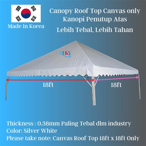 canvas     feet pyramid canopy tent white silver pvc