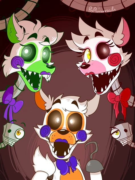 This Is Lolbit Tangle And Mangle Tangle And Lolbit Don
