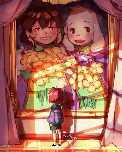 undertale chara asriel and frisk undertale