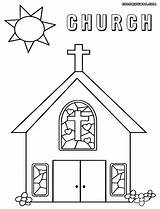 Coloring Catholic Church Outline Pages Drawing Faith Building Bible Sheets Ages Print Old Color School Preschool Religion Drawings Getdrawings Sunday sketch template