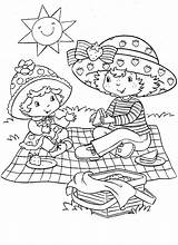 Strawberry Shortcake Coloring Pages Teamcolors Bookmark Title Read Colorir sketch template