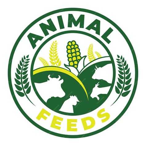 premium vector animal feeds logo