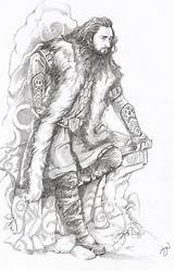 Thorin Hobbit Oakenshield Legolas Picsart Tolkien sketch template