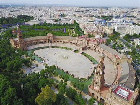 drone photography  great   spanish architecture